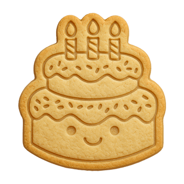 Birthday Themed Cookie Cutters & Stamps