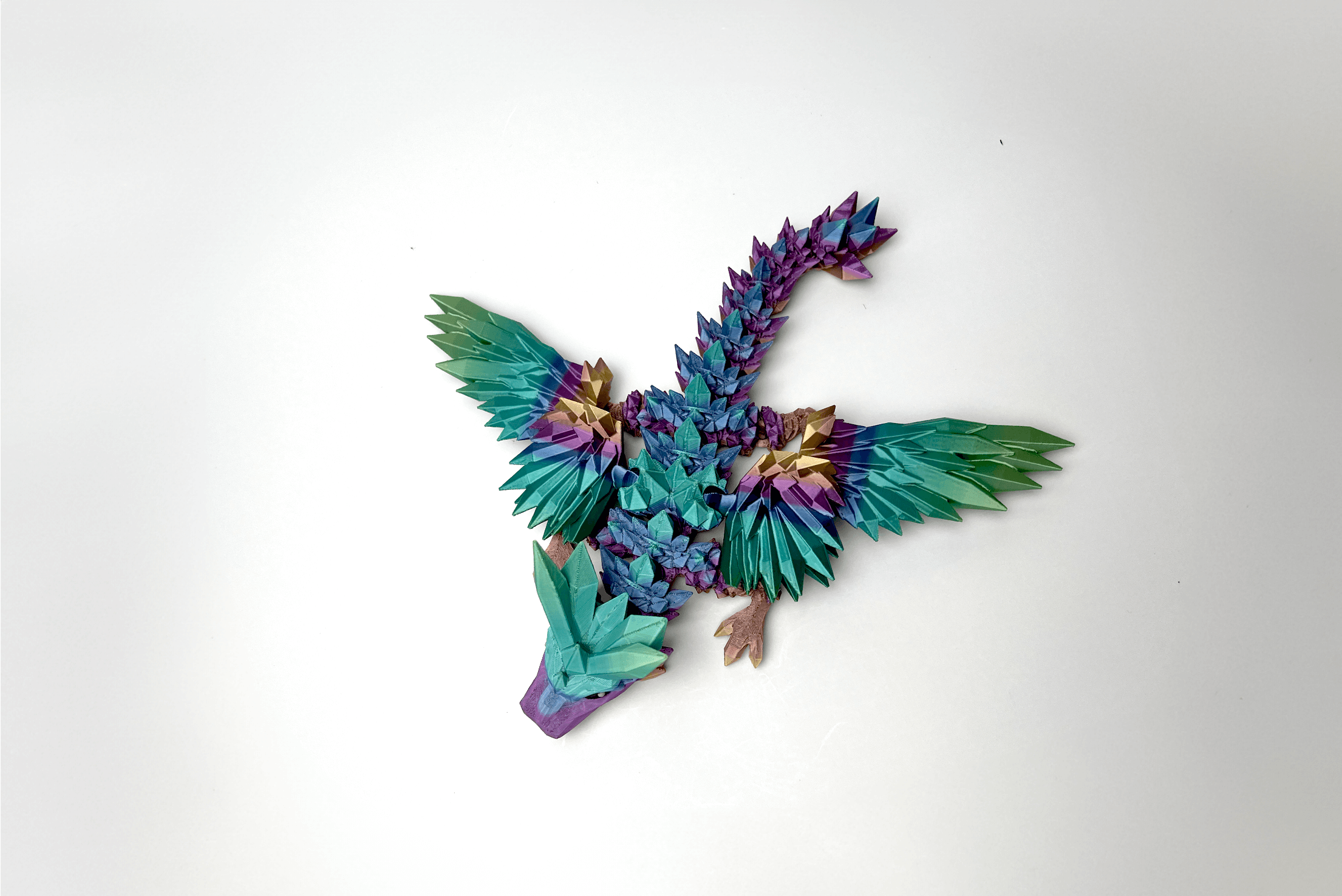 Baby Crystalwing Dragon Fidget by Satrah 3D