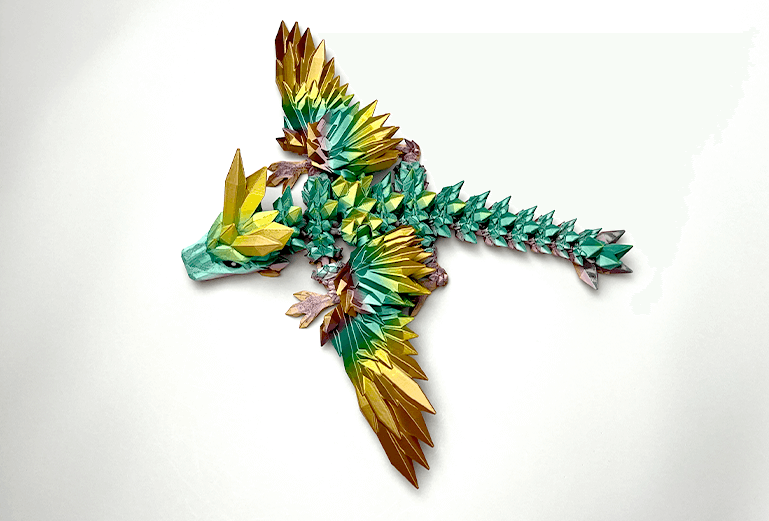 Baby Crystal Wing Dragon Fidget