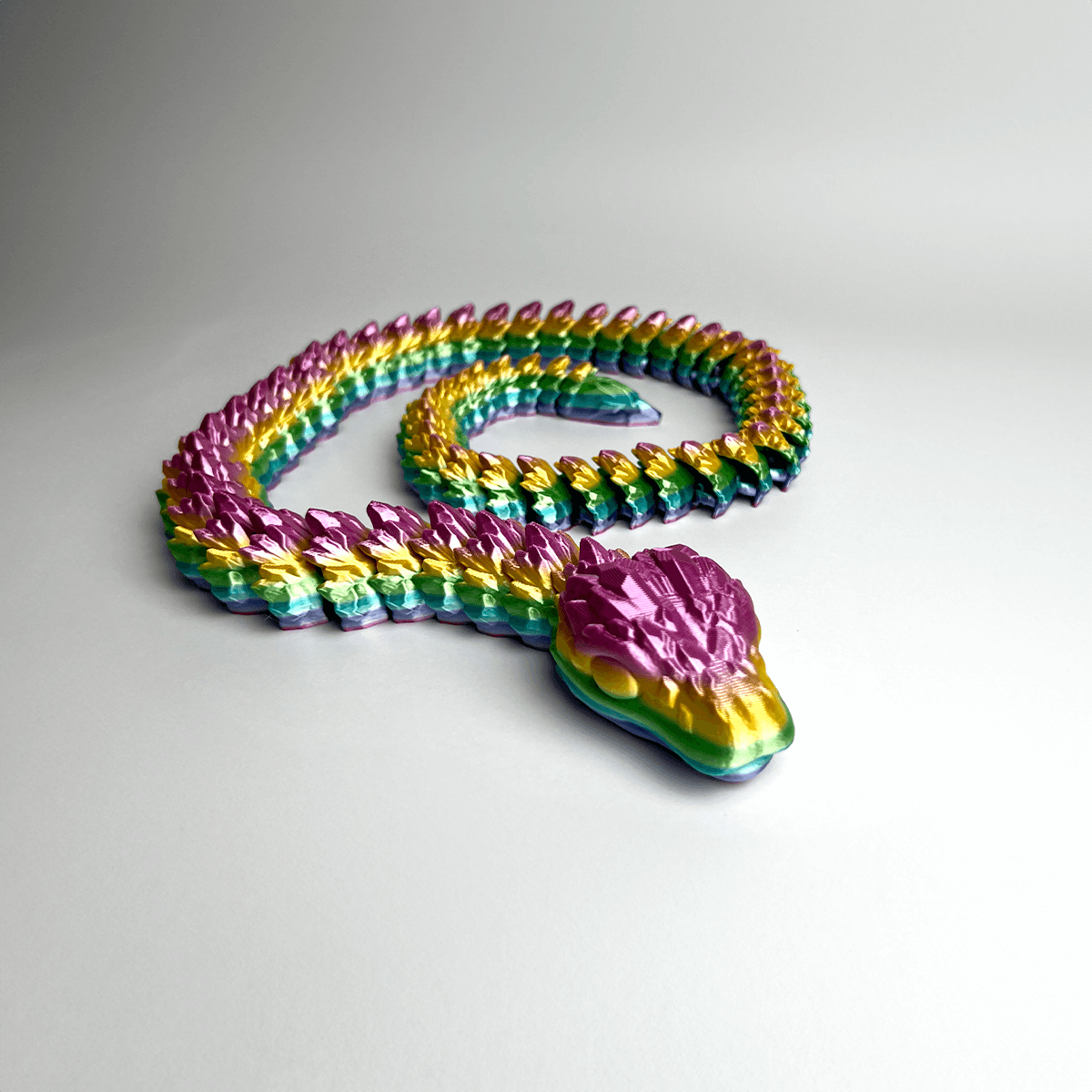 Crystal Snake Articulated Fidget - Satrah 3D