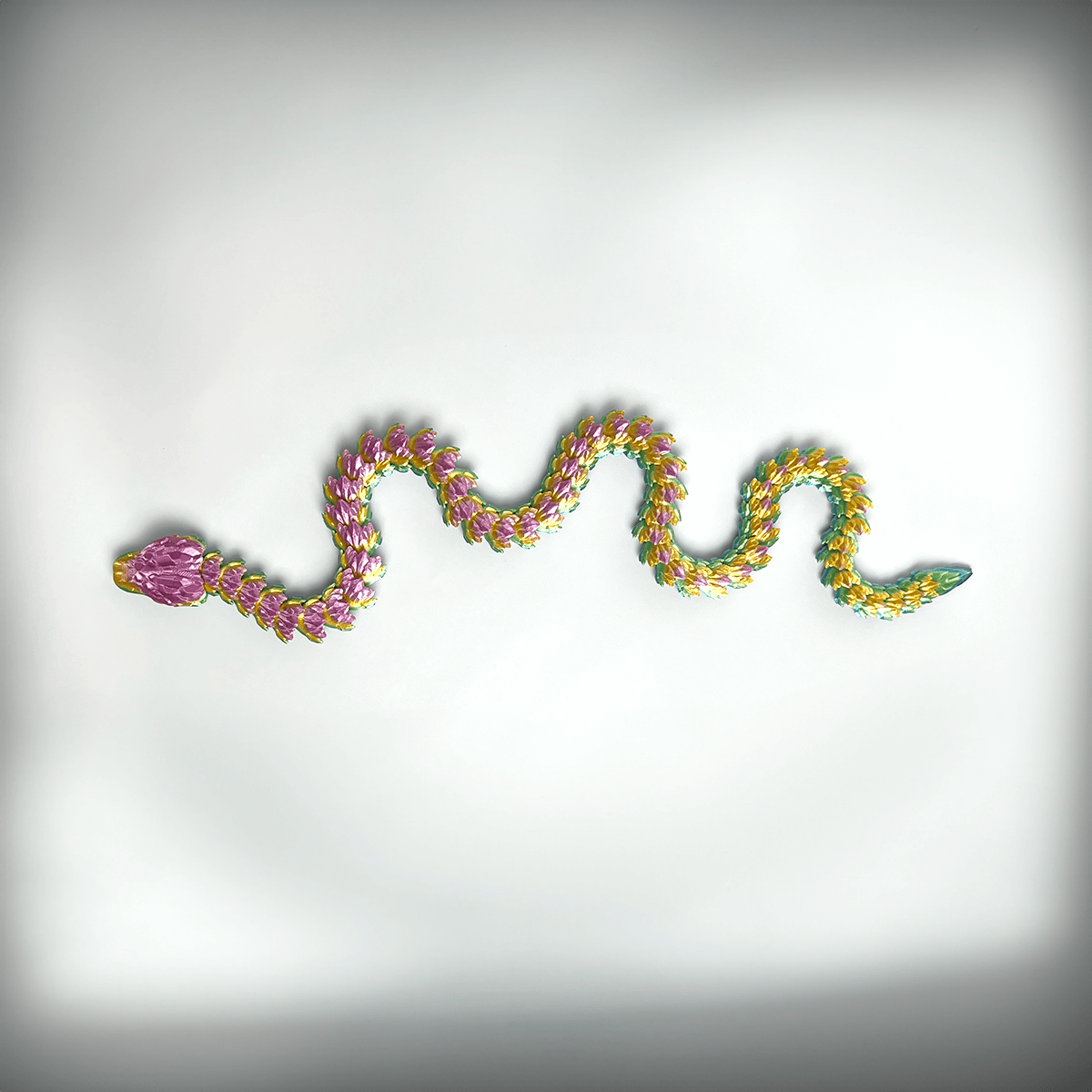 Crystal Snake Articulated Fidget - Satrah 3D
