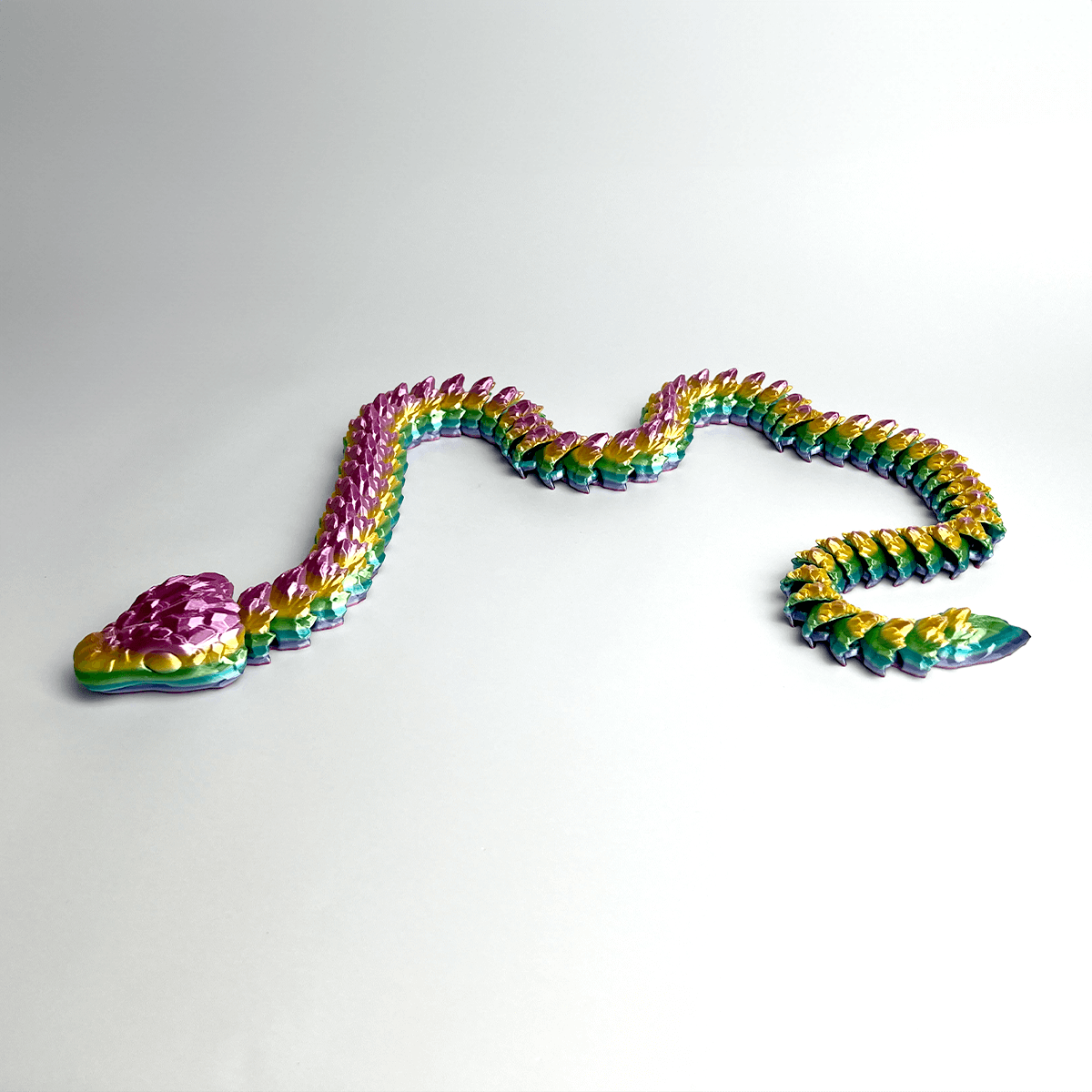 Crystal Snake Articulated Fidget - Satrah 3D