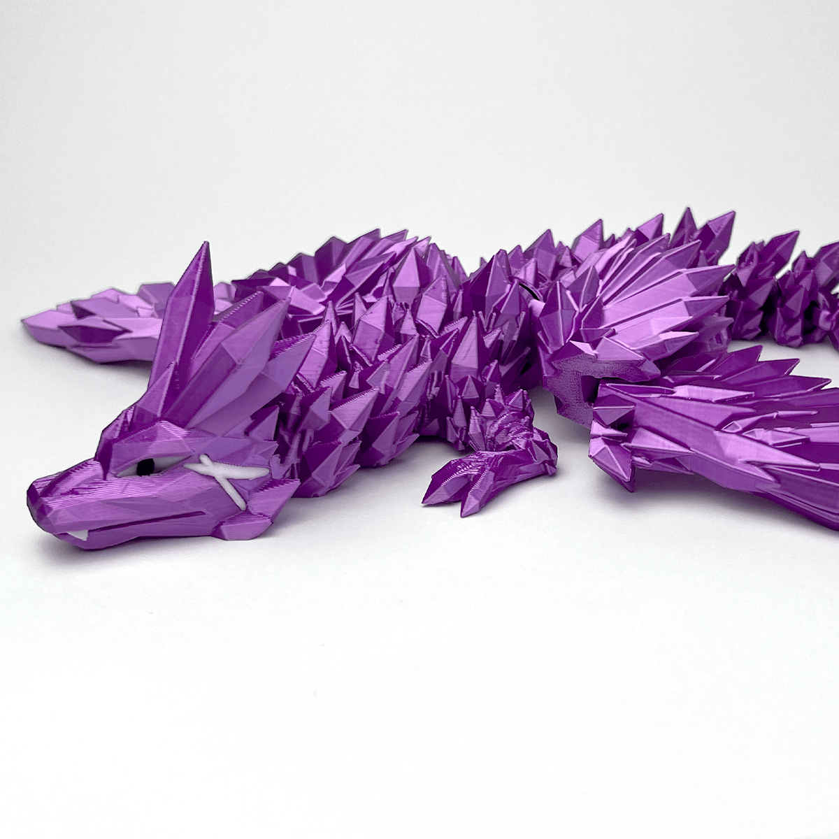 Crystal Wing Articulated Dragon - Satrah 3D