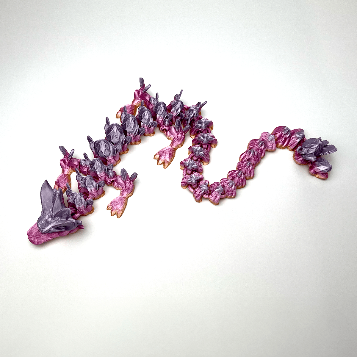 Easter Articulated Dragon Fidget - Satrah 3D
