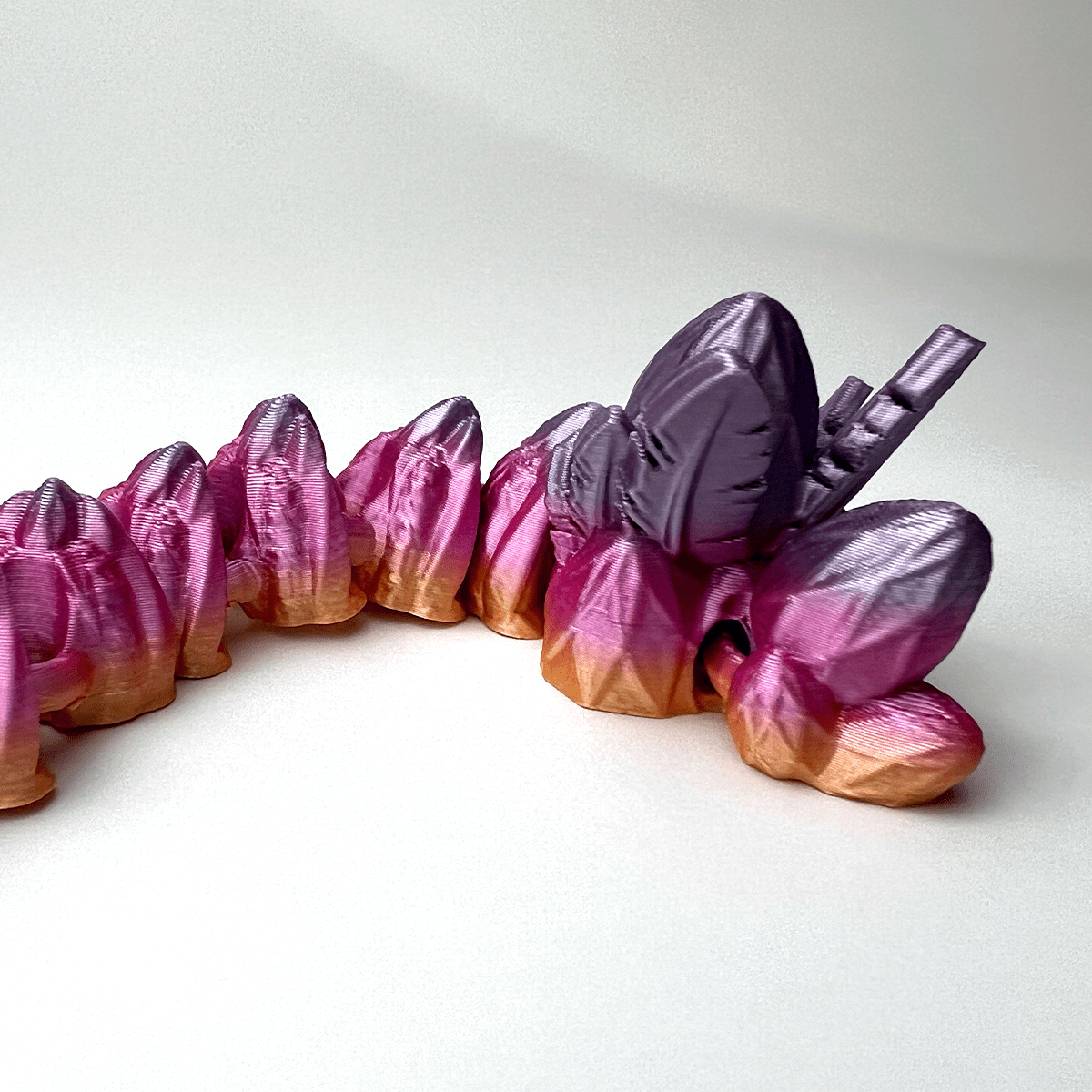 Easter Articulated Dragon Fidget - Satrah 3D