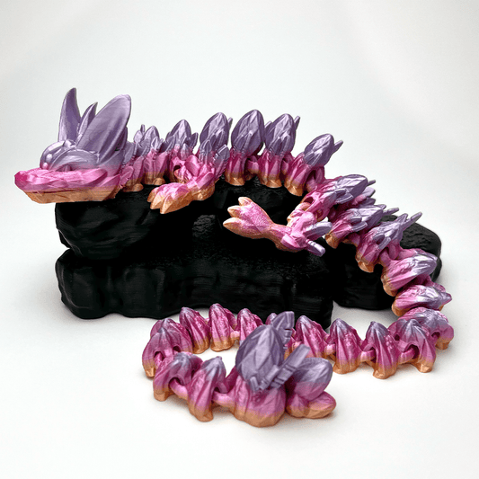 Easter Articulated Dragon Fidget - Satrah 3D