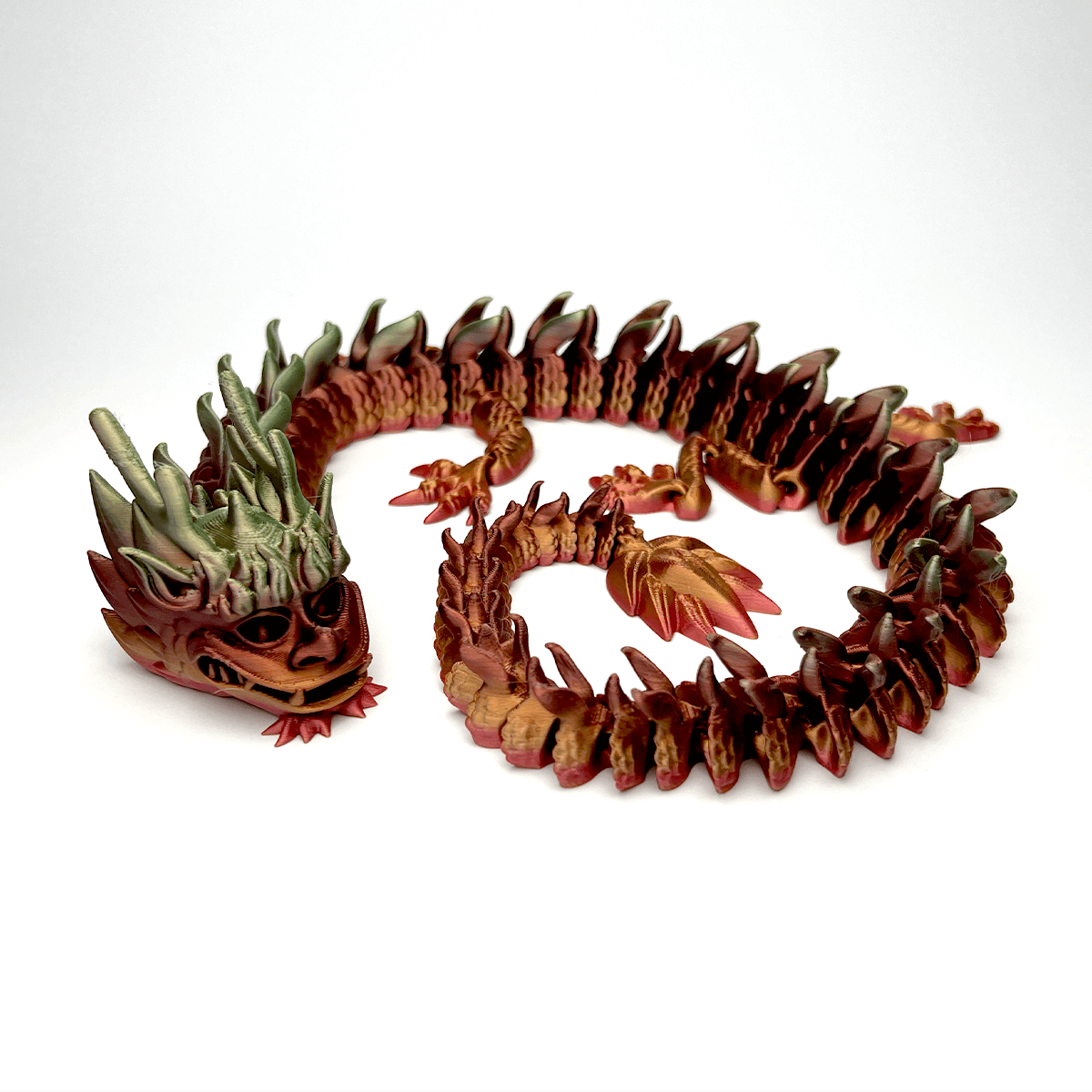 Imperial Dragon Articulated Fidget - Satrah 3D