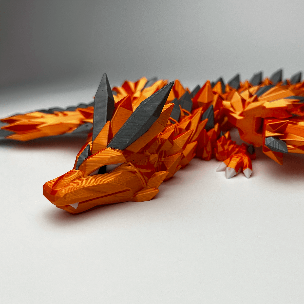 Premium Crystal Wing Articulated Dragon - Satrah 3D