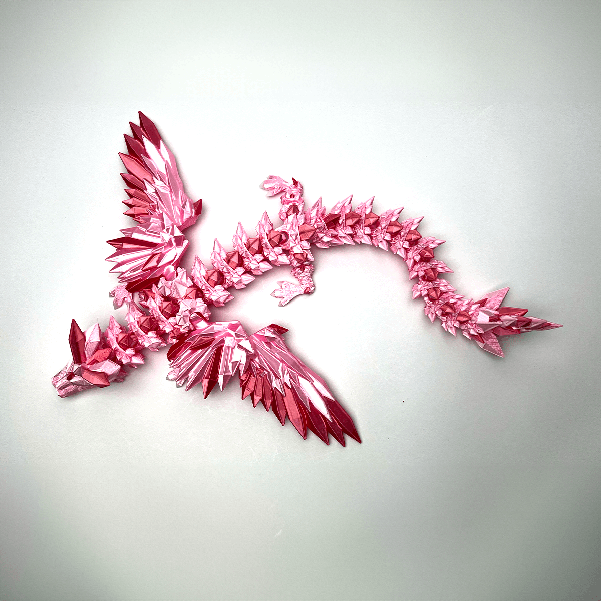 Premium Crystal Wing Articulated Dragon - Satrah 3D