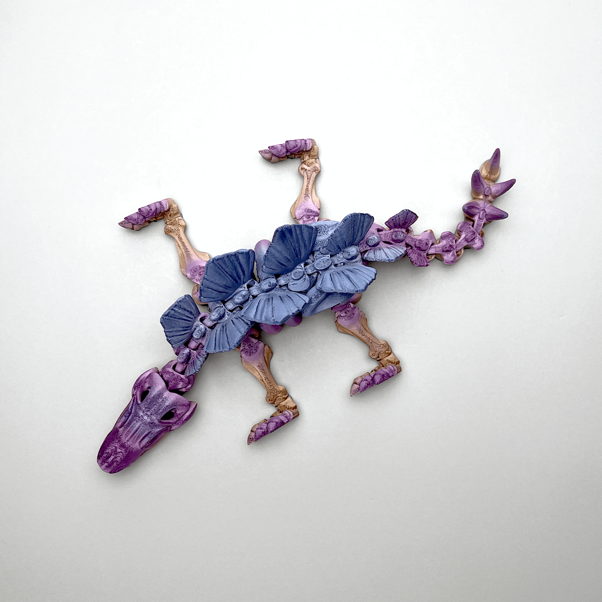 Stegosaurus Flexi Skeleton - Satrah 3D