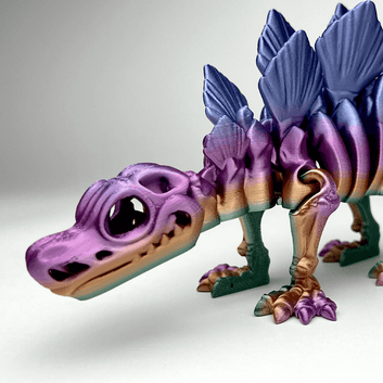 Stegosaurus Flexi Skeleton - Satrah 3D