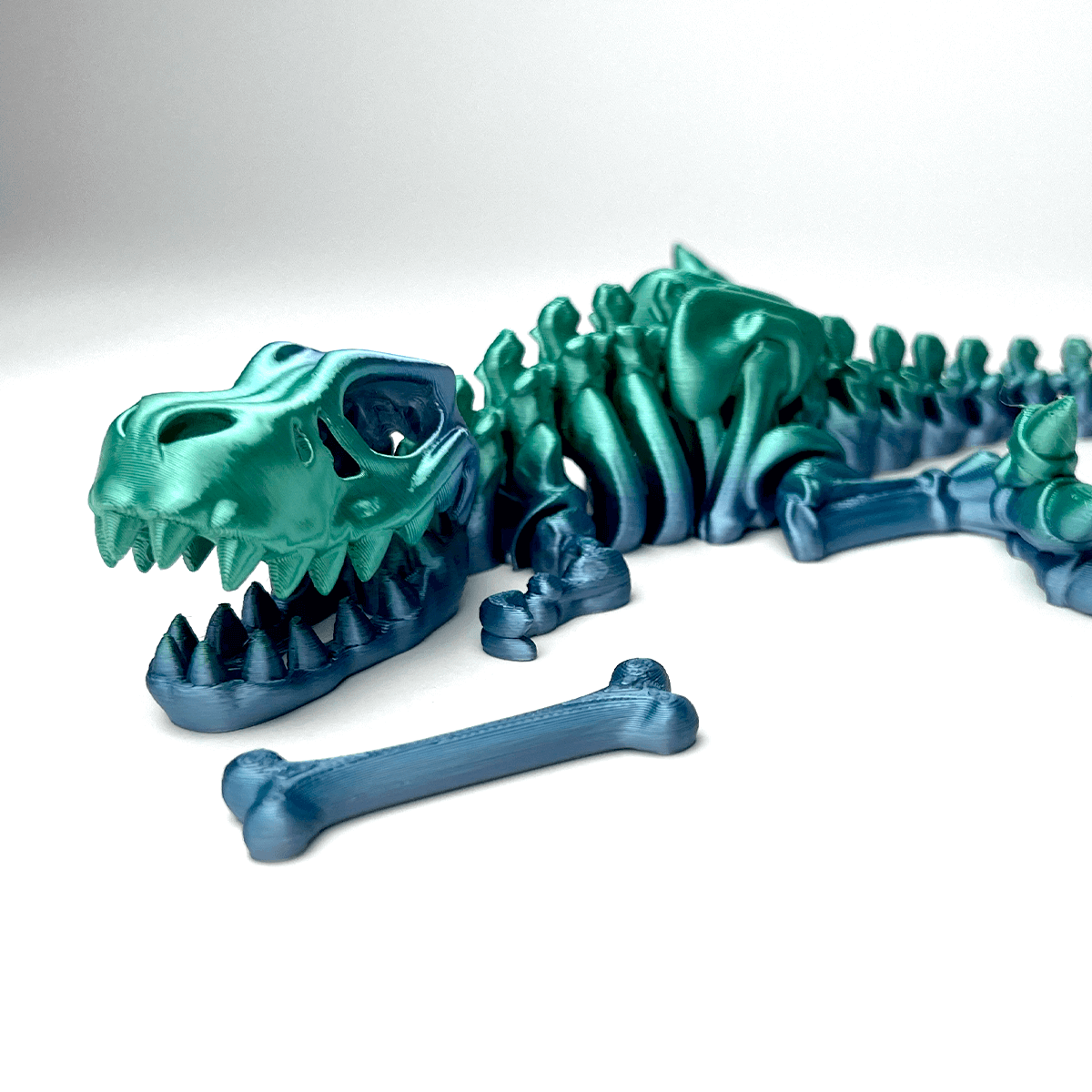 T - Rex Flexi Skeleton - Satrah 3D