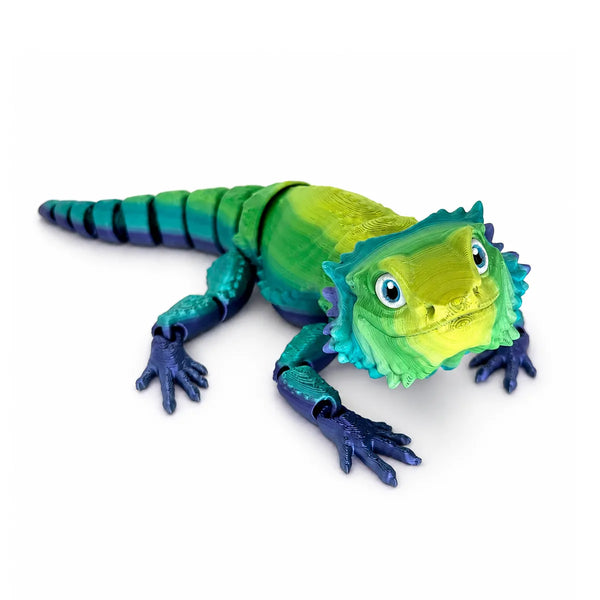 Bearded Dragon Fidget — 3D printed articulated animal handmade in Lake Macquarie, NSW by Satrah 3D