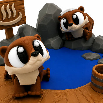 Otter Onsen Set