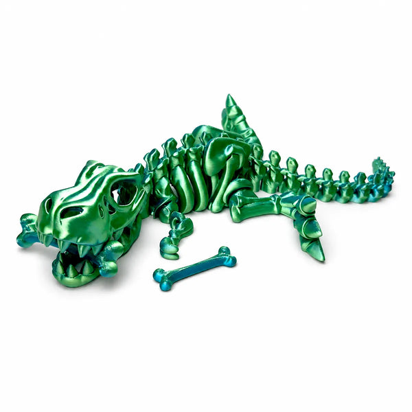 T-Rex Flexi Skeleton — 3D printed articulated animal handmade in Lake Macquarie, NSW by Satrah 3D