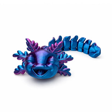 Squinting Happy Axolotl Fidget