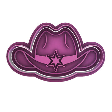Cowgirl Hat Cookie Cutter