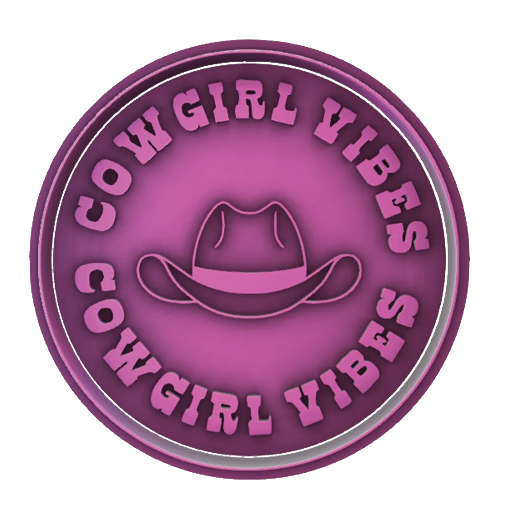 Cowgirl Vibes Cookie Cutter