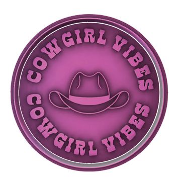 Cowgirl Vibes Cookie Cutter