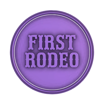 First Rodeo Circle Cookie Cutter