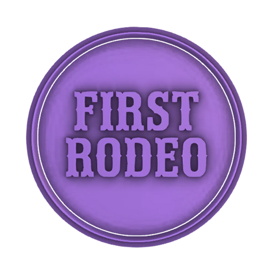 First Rodeo Circle Cookie Cutter