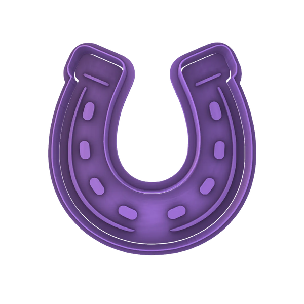 Horseshoe Cookie Cutter – Western Cookie Cutter & Stamp from Yeehaw Bakes