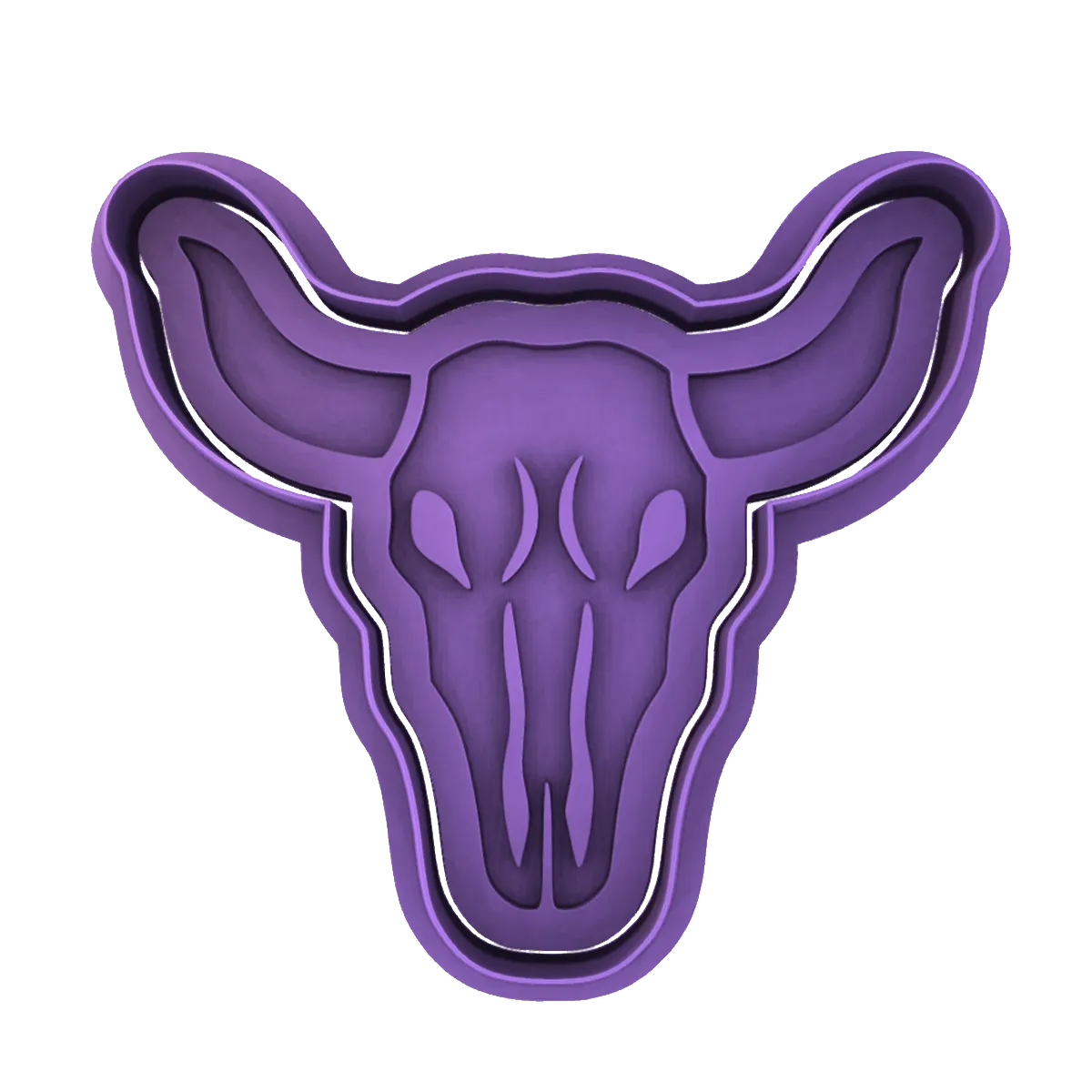 Longhorn Skull Cookie Cutter