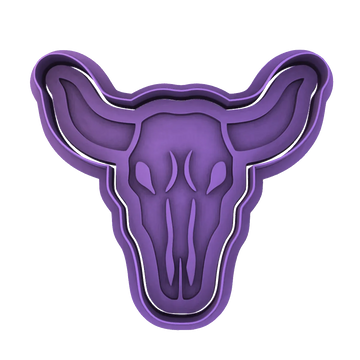Longhorn Skull Cookie Cutter