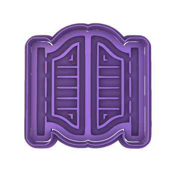 Saloon Doors Cookie Cutter