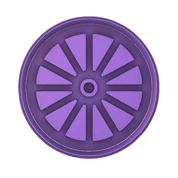Wagon Wheel Cookie Cutter