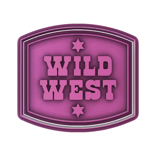 Wild West Cookie Cutter – Western Cookie Cutter & Stamp from Yeehaw Bakes