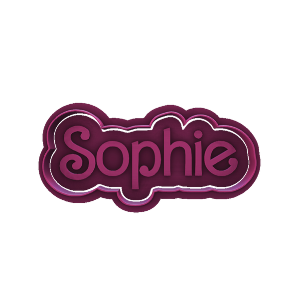 DreamHouse Style Custom Name Cookie Cutter & Stamp - Custom Cookie Cutter Australia