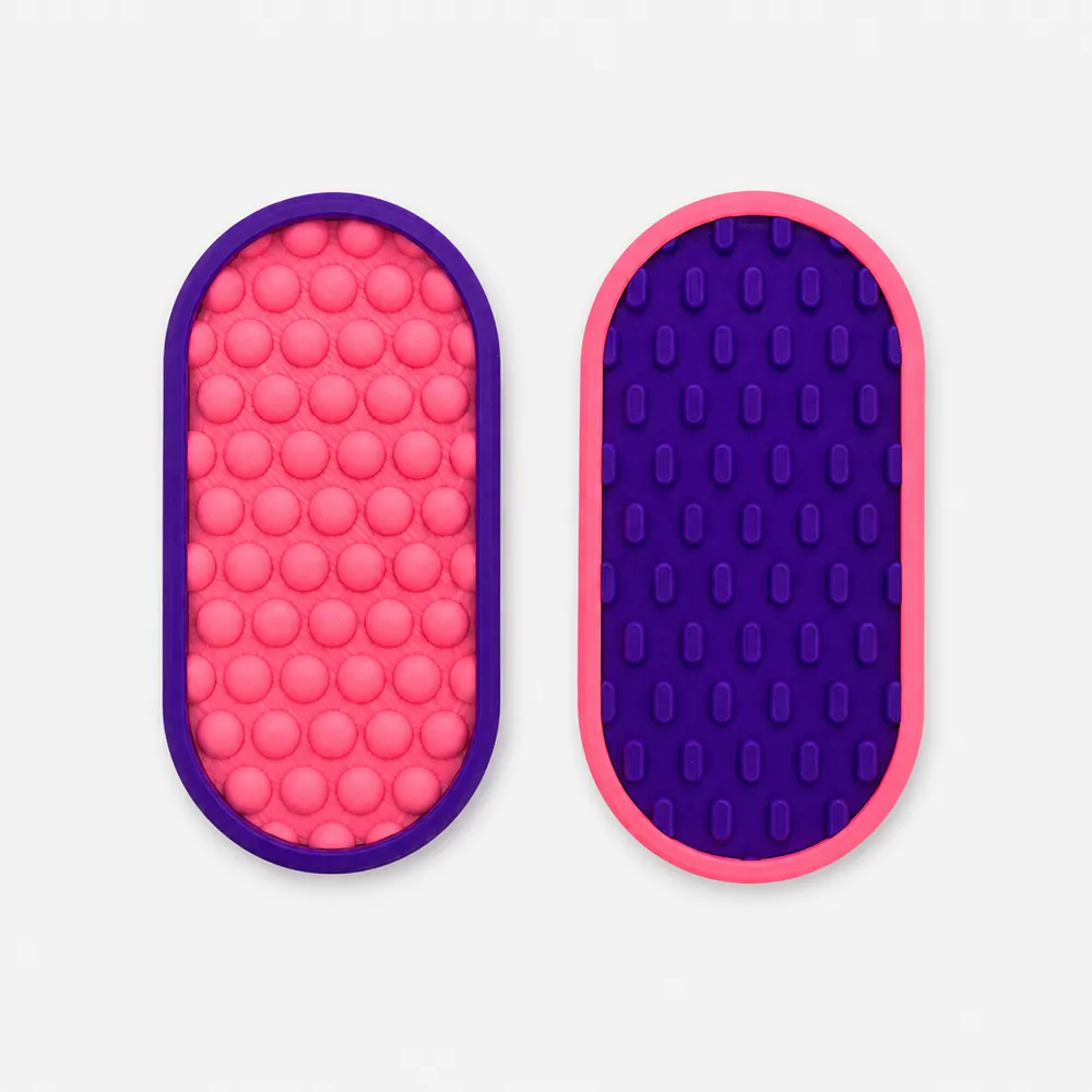 Magnetic Fidget Slider showing colour and finish options