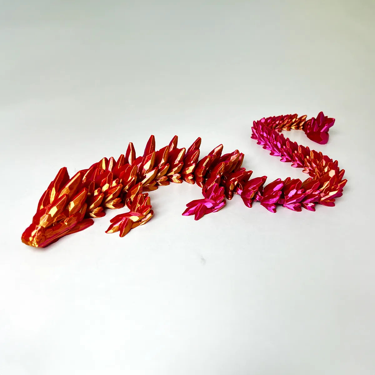 Gemstone Articulated Dragon flexi fidget by Satrah 3D Lake Macquarie