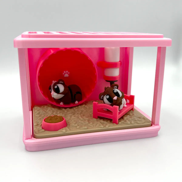 3D Printed Animal - Hamster Cage Fidget Set