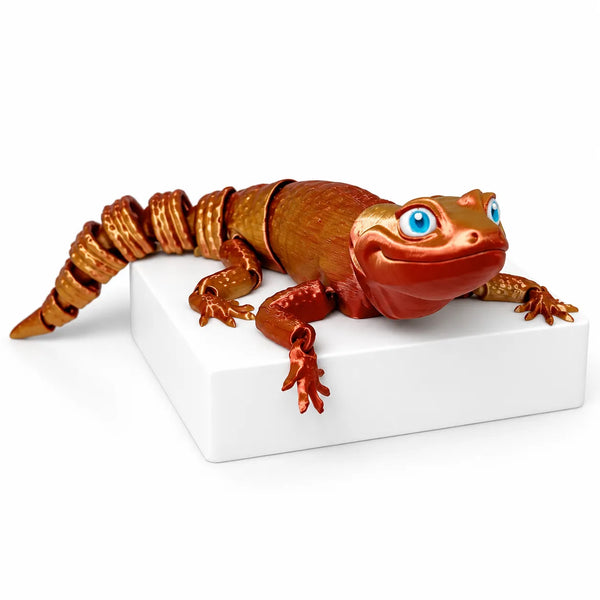 Leopard Gecko — 3D printed articulated fidget handmade in Lake Macquarie, NSW by Satrah 3D