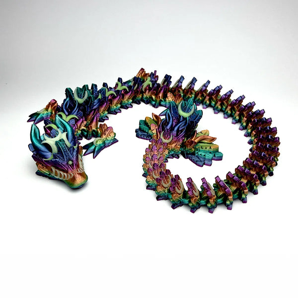 3D Printed Dragon - Lunar Articulated Dragon