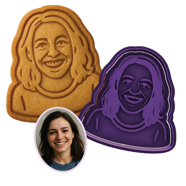 Custom Face Cookie Cutter - Custom Cookie Cutter Australia