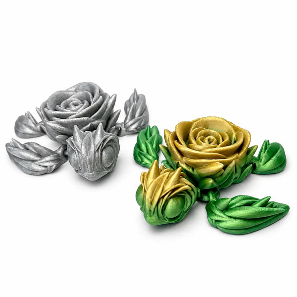 Rose Turtle — 3D printed articulated fidget handmade in Lake Macquarie, NSW by Satrah 3D