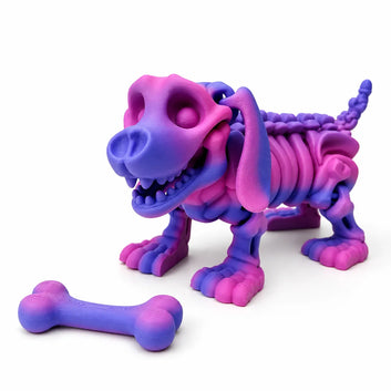 Flexi Skeleton Sausage Dog with Bone | Daschund