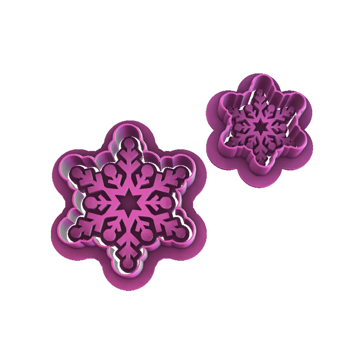 Snowflake Cutter Set (2-Piece)