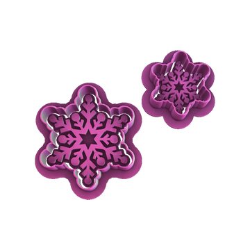 Snowflake Cutter Set (2-Piece)