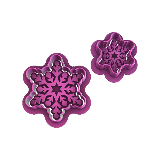 Snowflake Cutter Set (2-Piece)