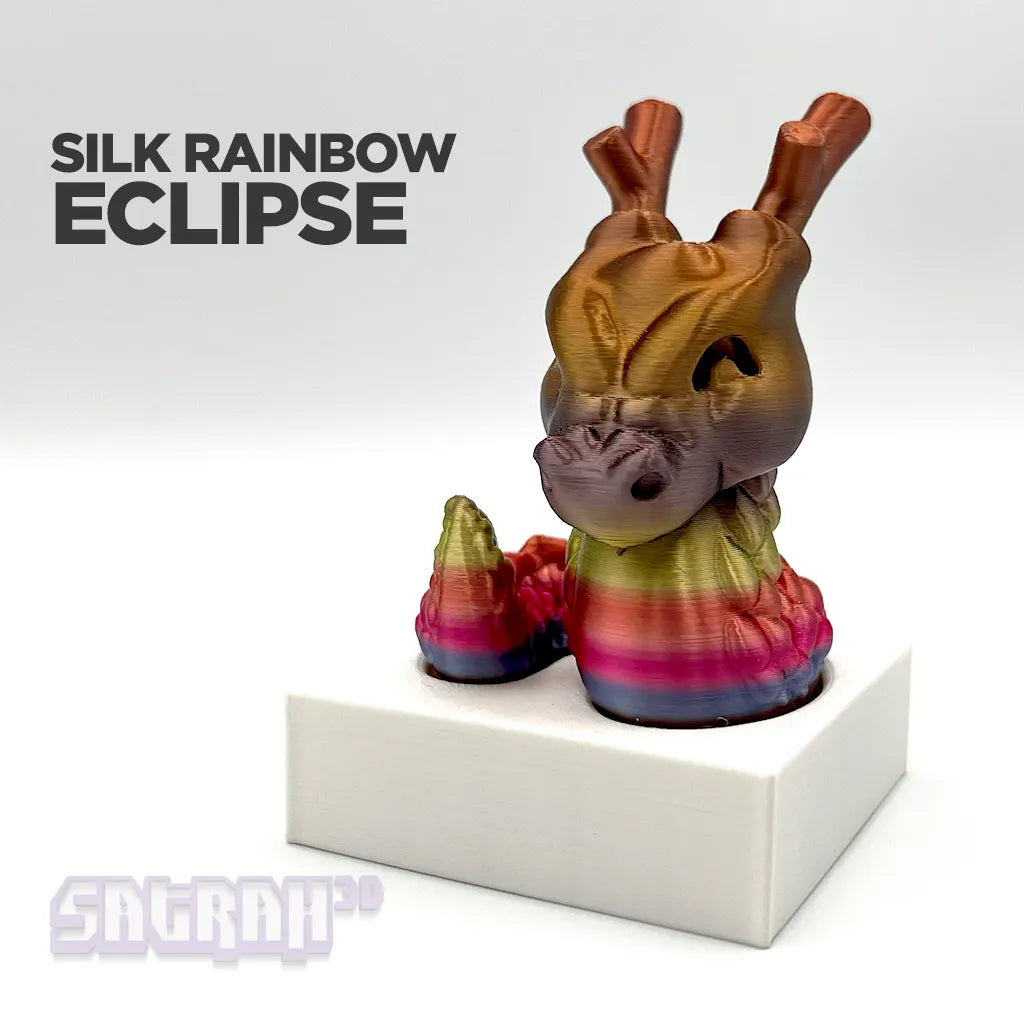 Satrah 3D Silk Rainbow Eclipse