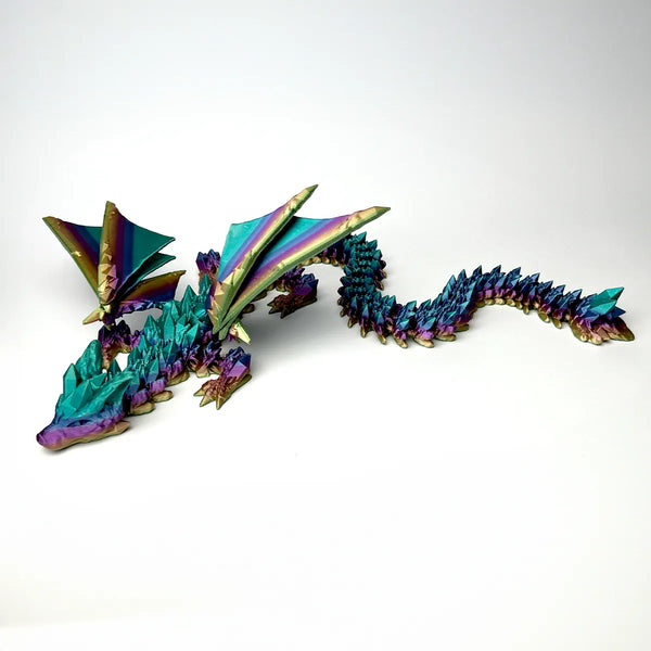3D Printed Dragon - Wolf Dragon Articulated Fidget