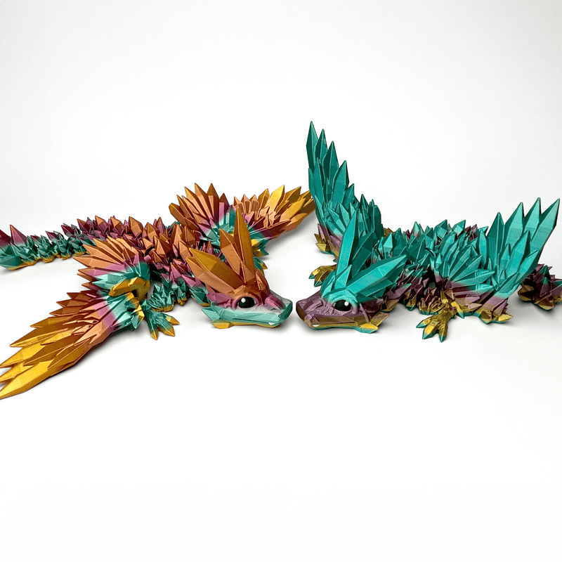 Baby Crystalwing Dragon Fidget by Satrah 3D