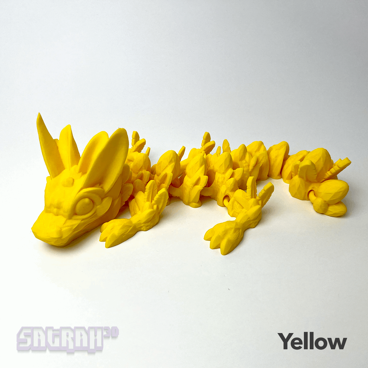 Baby Easter Articulated Dragon Fidget | Satrah 3D