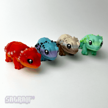 Baby Elemental Dragons ( Set of 4 )