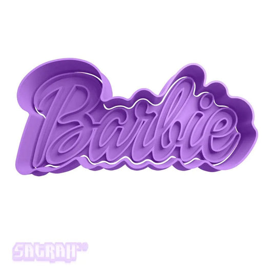 Barbie Logo Cookie Cutter