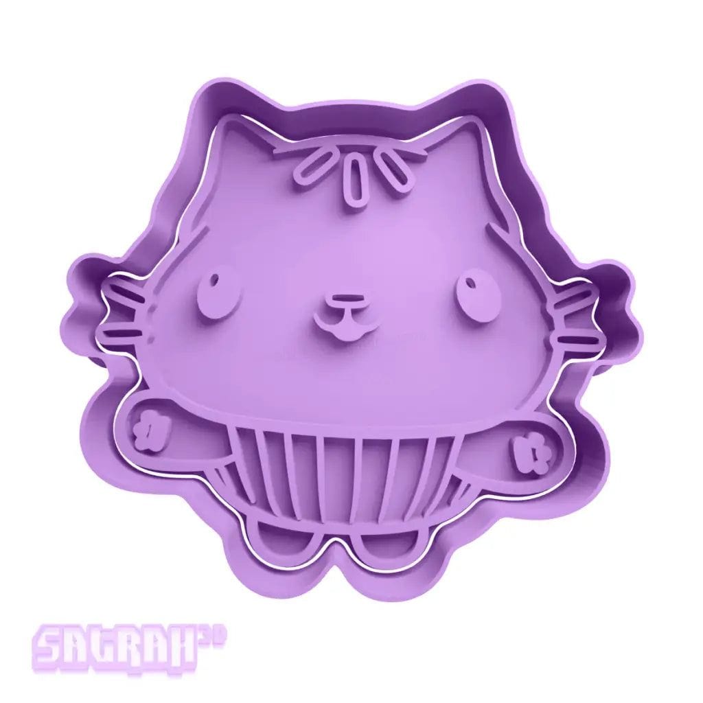 Cakey Cat Cookie Cutter | Satrah 3D